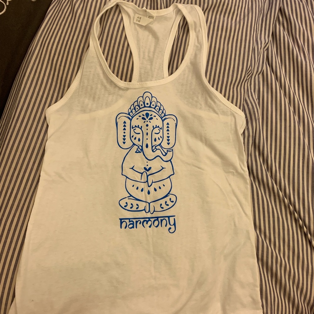 Elephant “harmony” Print Tank